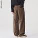 Men's Maillard Vintage Washed Straight Leg Jeans – Relaxed Fit, 100% Cotton, Retro Brown Denim (Sizes 28-40)_mkmklike.com