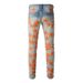 Men's Clothing Star Jeans Men's Stretch Pants Slim Light Blue Jeans Men's Wear 824_mkmklike.com