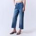 Women's Clothing Niche Minimalist Spring And Summer All Match Straight Stretch Jeans Women's High Waist Casual Pants Women_mkmklike.com