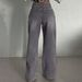 Women's Relaxed Fit Straight Leg Washed Jeans - Classic Light Grey Denim Pants For Casual Comfort (Sizes S-Xxl)_mkmklike.com
