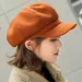 Hot Sale New Autumn Hats for Solid Plain Octagonal Newsboy Men Ladies Casual Wool Hat Winter Beret Women Painter Cap_mkmklike.com