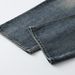Men's Straight Leg Loose Fit Jeans Vintage Washed American Style Midweight Polyester Long Pants Spring/Summer 2025_mkmklike.com