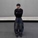 Men's Clothing Unisex Retro Washed Deconstructed Curved Blade Jeans Loose Straight Leg Casual Wide Leg Baggy Floor Length Pants_mkmklike.com