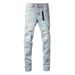 Men's Clothing Fashion Brands Street Hiphop Fashion Tight Fit Skinny Jeans_mkmklike.com