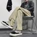 American Style Ripped Jeans Men's Summer Vibe Workwear High Street Trendy Brand Side Zipper Split Pants_mkmklike.com