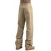 Men's Retro Khaki Casual Workwear Washed Jeans Loose Straight Leg Mid Waist Long Cotton Pants Carhartt Style_mkmklike.com
