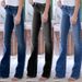 Women's Distressed Skinny Jeans High Stretch Denim Pants With Ripped Details Flared Leg Comfort Fit For Casual & Office Wear_mkmklike.com