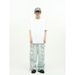 Unisex American Style Retro Blue Wide Leg Cargo Pants Multi Pocket Jeans Couple's Trendy European Design Men's Denim_mkmklike.com