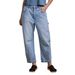 Women's Clothing Women's Retro Washed Sickle Style Stretch Denim Trousers Multi Pocket Fashion For Formal & Casual For Women_mkmklike.com