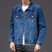 Cowboy Korean Version Trendy Youth Denim Fashionable Outerwear Slim Fit Men's Top Spring And Autumn Jacket_mkmklike.com