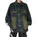 Loom 2024 New Men's Denim Spring Autumn Washed Vintage Cool Design Trendy Brand European American Street Style Jacket_mkmklike.com