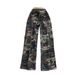 Vintage Camouflage High-Waisted Flare Pants – 90s Y2K Streetwear (Stretch Denim, Distressed Wash, Unisex Fit, Baggy Retro Chic For Women & Men)_mkmklike.com
