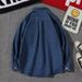 New Spring Denim Shirt Men's Long-sleeved Shirt Versatile Couple Large Size Jacket Loose Trendy Men Autumn And Winter_mkmklike.com