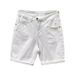 Men’s Stretch White Denim Shorts – Slim Straight Fit, 5-Inch Inseam (Sizes 28-36)_mkmklike.com
