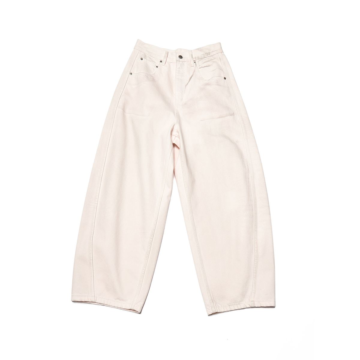 Vintage Washed Distressed Banana Fit Low-Rise Cotton Jeans For Men & Women - Retro Relaxed Fit Denim Pants With Faded Details_mkmklike.com