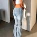 Women's Clothing Low-Rise Stretch Flare Jeans For Women – Sexy Vintage Denim (XS-XL, Light Wash To Black)_mkmklike.com