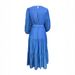 ELLE ELLE ON01266 In Stock 2023 Spring Summer New Plus Size Women's Fashion Round Neck Flared Denim Dress_mkmklike.com