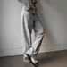 Women's High-Waisted Wide Leg Jeans Smoky Gray Washed Retro Street Style Loose Fit Floor-Length Autumn Winter_mkmklike.com