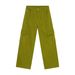 EF JEANS | 2024 New Vintage Simple Large Pocket Color Semi-elastic Waist Overalls Fruit Green Jeans_mkmklike.com