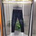 Spring And Autumn Trendy Brand Elastic Jeans Men's Heavy Industry Hot Diamond Printing Fashion Slim-fitting Versatile Black Small Foot Men's Pants_mkmklike.com