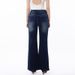Cross-border European And American Women's Clothing, Vintage Loose-fit Flared Jeans, Casual Versatile Floor-length_mkmklike.com