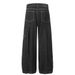 Pleated Wide-Leg Design Jeans Men's Street Fashion American Style Loose Casual Niche Dad Long Pants_mkmklike.com