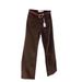 Fleece-Lined Wide Leg Jeans For Women – High Waist | Caramel Brown | Winter Comfort | Relaxed Straight Fit | S-2XL_mkmklike.com
