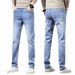 Autumn Jeans Men's Slim-Fit Elastic Straight Pants Slim-Fit Business Casual Pants Men's Pants Cotton_mkmklike.com