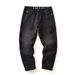 Factory Direct Sales Autumn And Winter New Black Jeans Men's Retro Washed American Jeans Men's Loose Large Size Pants_mkmklike.com