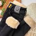 Extra Thick Cotton Outer Wear, Slim-Fit High-Waisted Fleece-Lined Jeans For Women, Winter Lamb Wool Slimming Skinny_mkmklike.com