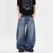 Retro American Vintage Cat Whisker Jeans For Men & Women – High Street Loose Fit Straight Leg Wide Pants_mkmklike.com