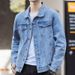 8007 Denim New Spring Autumn Casual And Handsome Work Jacket Men's Fashion Clothes_mkmklike.com
