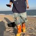 Men's Clothing FashionThin Wide Leg Loose Handsome Shorts Men's High Street Knee Ripped Washed Jeans_mkmklike.com