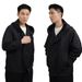 Outdoor Solid Color Men's Youthful High-End Hooded American Fashion Trend Loose Fit Minimalist Style Jacket_mkmklike.com