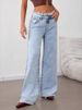 K New Women's Straight Leg Jeans For Jeans_mkmklike.com