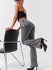 Women's Flared Jeans – Stretch Denim, Mid-Rise, Classic Bootcut (Sizes 25-32, Washed Gray, Comfort Fit, Office & Casual Wear)_mkmklike.com