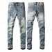 Mens Purples Denim Designer Jeans Men Black Pants High-End Quality Straight Ripped Biker Jean Slim Fit Motorcycle_mkmklike.com