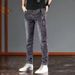 Jeans Men's Spring And Autumn Fashion Elastic Slim Small Feet Straight Spring And Autumn Trend Brand Versatile Casual Pants Cotton_mkmklike.com