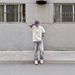 Light Blue Ripped Jeans For Men, Summer Hip-hop Distressed Pants, European And American Street Style Straight-leg_mkmklike.com