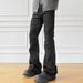 American High Street Retro Heavyweight Floor Length Wide Leg Jeans For Men, Niche Streetwear Brand, Slightly Flared Pants_mkmklike.com