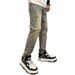 Autumn New Loose Straight Jeans Men's Fashion Personality Retro Embroidery Trend Casual Pants Versatile Trousers_mkmklike.com