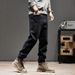 2024 New Pure Black Pants Men's Simple And Thin Plus Size Jeans Men's Xintang Denim Men's Clothing_mkmklike.com