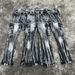 Premium Stretch Denim Jeans Slim Fit Bootcut Pants Lightning Wash for Men And Women_mkmklike.com