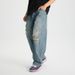 Men’s Distressed Denim Jeans – Vintage Washed High Street Loose Fit (S-4XL)_mkmklike.com