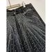Parisian Style Heavy Duty Rhinestone Embellished Jeans, American Street Style, Scimitar Wash, Vibe Straight Leg, 3D Tailored Pants._mkmklike.com