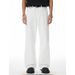 Men's Clothing Men's White Wide-Leg Jeans - Korean Style Straight Fit Denim Pants (White, S-3XL) Fashion Trends_mkmklike.com