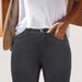 Women’s Clothing Women's High Waist Stretch Jeans Street Style Skinny Jeans Smart Casual Wear Solid Color Metallic_mkmklike.com