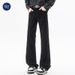 Nordmann Muqiu Clothing | American High Street Cleanfit Flared Jeans Men's Cool Retro Loose Washed Long Pants_mkmklike.com