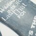 Graffiti Letter Print Jeans Men's American Street Style Washed Vintage Trendy Hip-Hop Loose Flared Pants_mkmklike.com