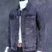 Men's Jacket Multi-Pocket Workwear Slim Fit Versatile Trendy Loose Plus Size Denim Coat Cross-Border_mkmklike.com
